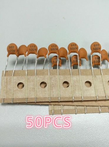 50PCS Ceramic Disc Capacitors 500V 562Z 5.6nF 5600pF