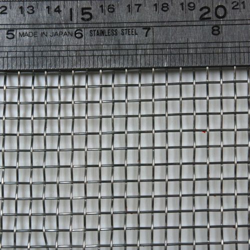 Stainless steel  woven wire mesh 5 mesh 6&#034; x 6&#034; type 304  (filter grading sheet) for sale