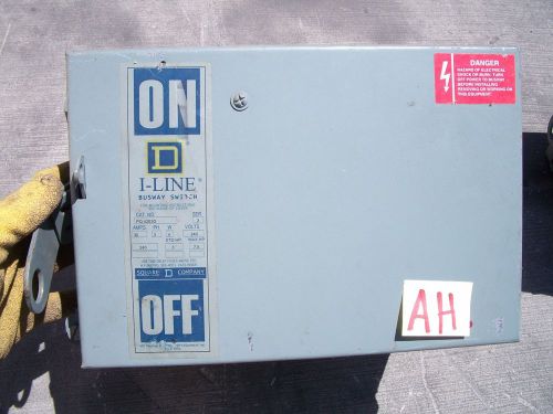 Square d pq4203g 30 amp 240 volt 3 phase bus plug (ah) for sale