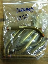 Lot of (4) Bernard mig gun goosenecks #255 old obsolete