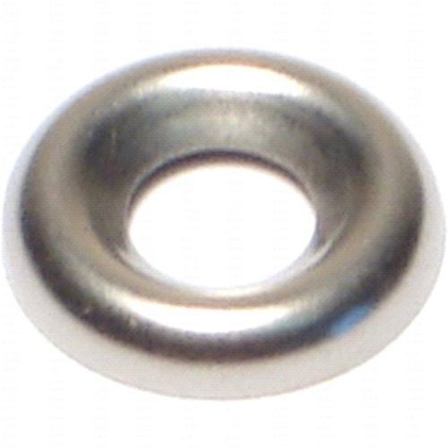 Hard-to-Find Fastener 014973352141 Number-10 Finishing Washers, Stainless Steel,