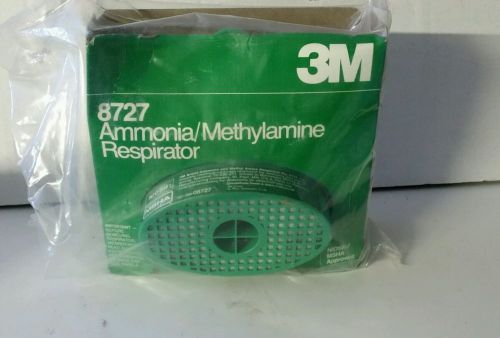 3M Ammonia/Methylamine Respirator 8727 NIOSH/MSHA Approved Low Profile