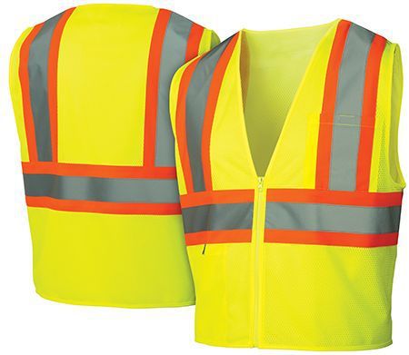 Safety vest,cl 2,lime,xl for sale