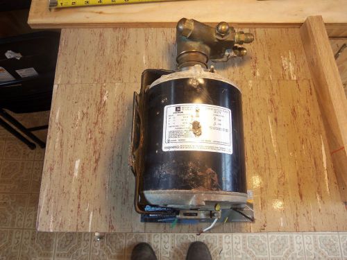 USED EMERSON 1/3 HP 115 VOLT MOTOR WITH A PROCON 250 PSI PUMP