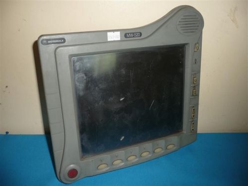 Motorola MW-520 MW520 Workstation Police Computer LCD Screen with crack