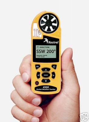 New Kestrel 4500 Digital Compass/Weather/Anemometer
