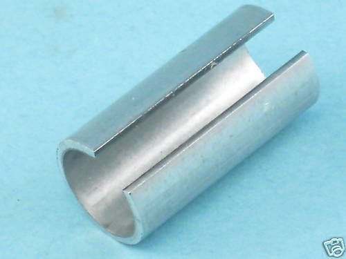 9/16&#034; id x 5/8 od x 1-1/4 long motor pulley reducer sleeve bushing for sale