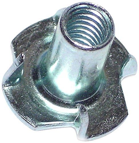 Hard-to-Find Fastener 014973323097 Pronged Tee Nuts, 1/4-20 x 9/16-Inch