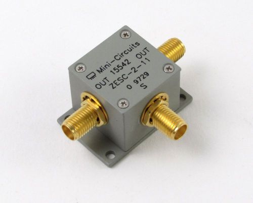 NEW Mini-Circuits ZESC-2-11 Power Splitter / Combiner - 2 Way-0­°, 10-2000 MHz
