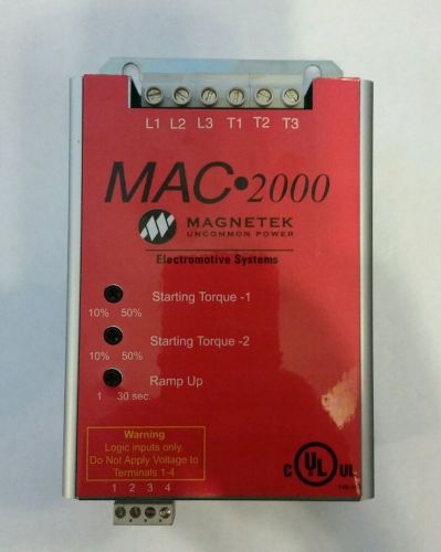 Magnetek MAC 2000 MAC2024 230/460 Volts Soft Start Variable Frequency Drive