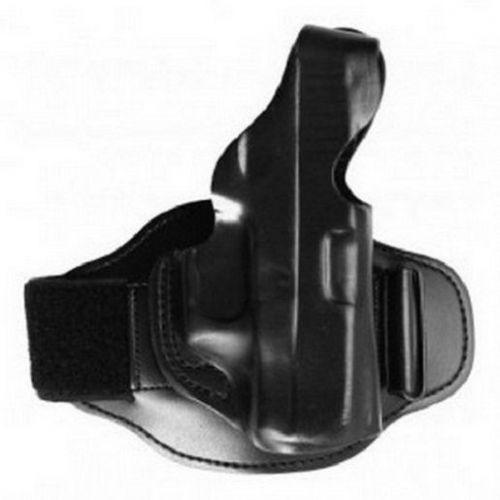 Desantis 044bae1z0 leather ankle rig holster black rh fits glock 26 for sale