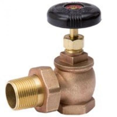 1&#034; brass radiator valve stem 60 psi b &amp; k industries radiator valves 109-305 for sale