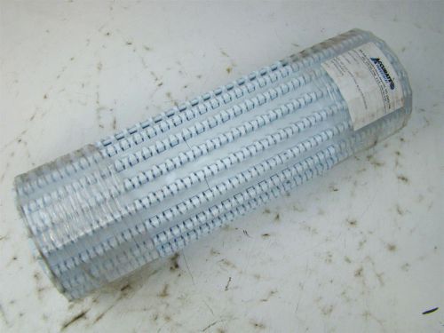 Accurate industrial conveyor belt 20&#034; x 25&#039; light blue polyethelene m2510 for sale
