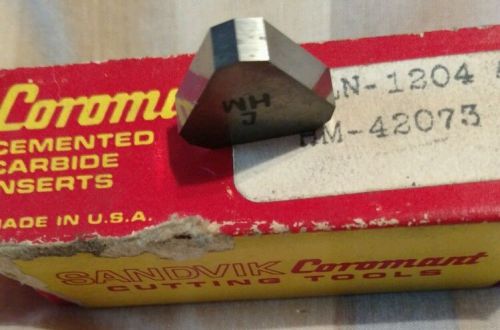 10 Sandvik  carbide inserts TNLN 1204 AN 10  inserts per box