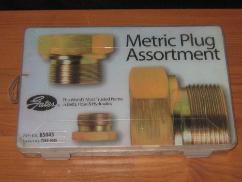 GATES Hydraulic METRIC  Plug  Assortment   NEW Hydraulics  85045      New in Box