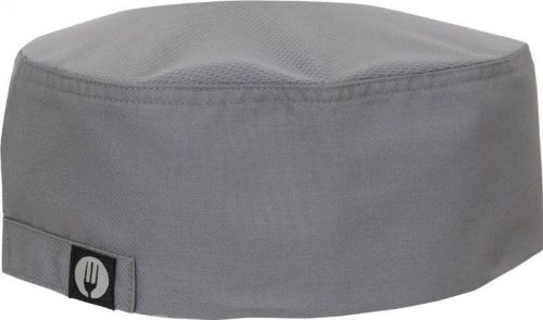 Chef Works DFCV-GRY Cool Vent Skull Cap Beanie, Gray