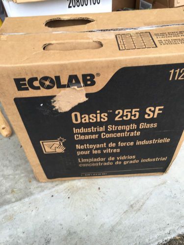 Ecolab Oasis 255 SF Industrial Strength Glass Cleaner Concentrate 2.5 Gallon