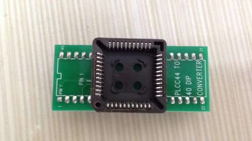 1pcs PLCC44 to DIP40 EZ Programmer Adapter Socket Universal Converter