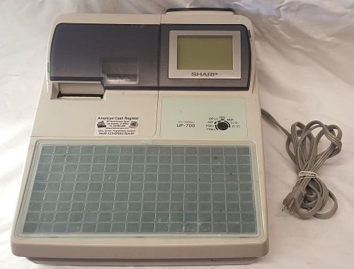 Cash Register Sharp UP-700 AS IS NO POWER Parts Non Working