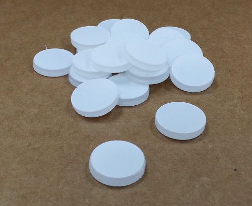 20 PACK Clear Acrylic Disc 3/4&#034; diam.x 1/8&#034; thick