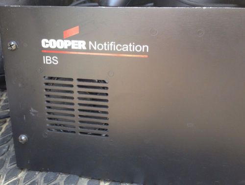 Cooper Eaton WAVES Notification IBS-3004-DL Integrated Base Station System