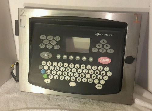 DOMINO A300 INK JET KEYPAD MEMBRANE W/ SHELL FOR COMMERCIAL PRINTER $299