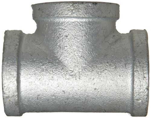 1 Inch Galvanized Threaded Tee Pipe Fitting (SOLD IN LOT - 6 PCS)