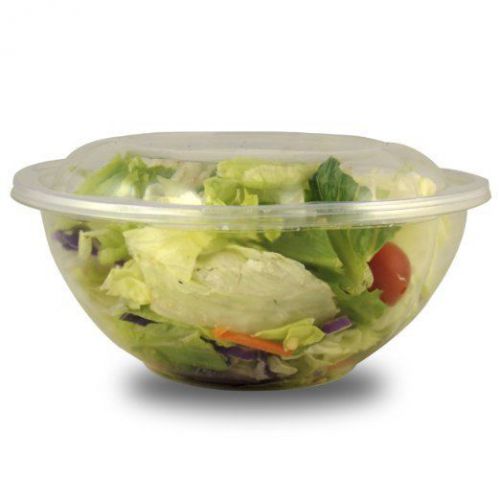 Jaya 100% Compostable Clear PLA Salad Bowl, 32-ounce, 300-count case