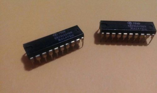 2 PIECES     SN74LS448N  TEXAS INSTRUMENTS IC CHIP