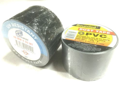 2pc SILVER AND BLACK COLOR DUCT TAPE(Brand new)