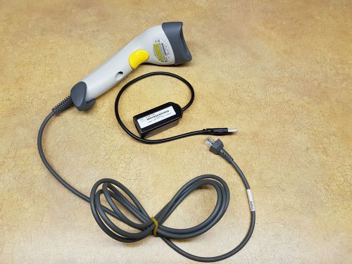 SYMBOL TECH BARCODE SCANNER LS1902T-1000 + USB Cable/adapter ST185-0200