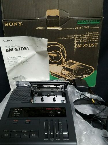 Sony Standard Cassette Dictator /Transcriber