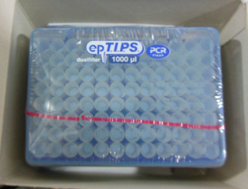 Eppendorf 022491253 50-1000ul ep dualfilter tips sterile reusable rack 96 tips for sale