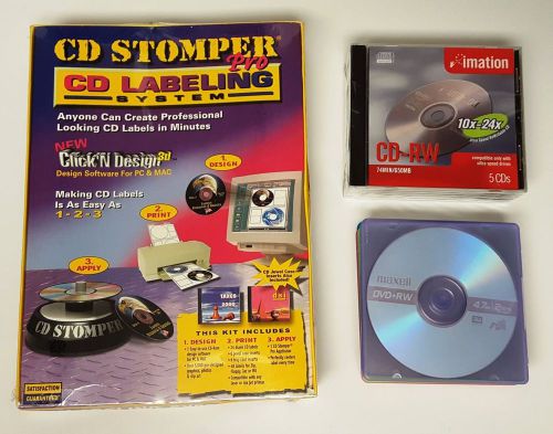 CD STOMPER PRO KIT CD Labeling System