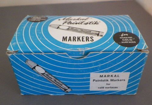 Partial box markal paintstick markers for cold surfaces green b 11.5 sticks for sale