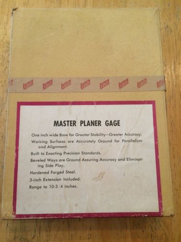 Lufkin Master Planer Gage.  No. 901 S USA Made. Very Good used condition.