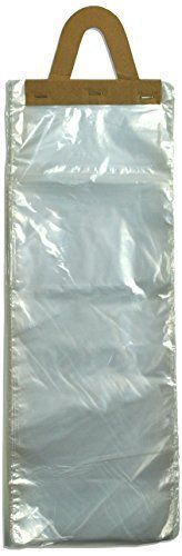 Elkay D20N 0.65 mil Polypropylene Newspaper Bag on Header, 6 1/2&#034; x 20&#034;, Clear