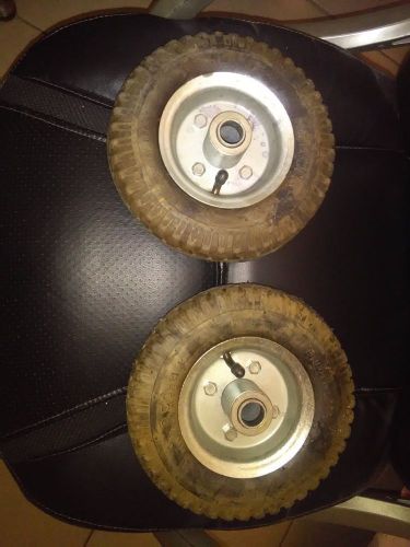 Wheels (2) for Dollies or Moving Equipment Pneumatic 8&#039;