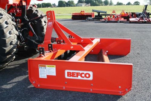 BRAND NEW BEFCO 72&#034; 3 POINT HITCH ROAD GRADER BLADE WITH TEETH
