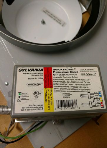 Sylvania Quicktronic QTP 2x26CF/UNV QS 2 Lamp T4 Electronic Ballast