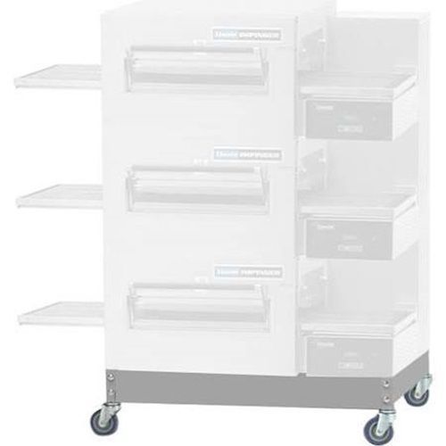 Lincoln 1124-1 Low Stand with casters for triple-stack Impinger II Express ovens