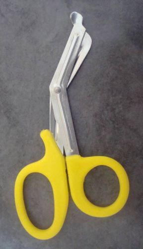 2 Yellow TRAUMA SHEARS BANDAGE SCISSORS 5.5&#034;