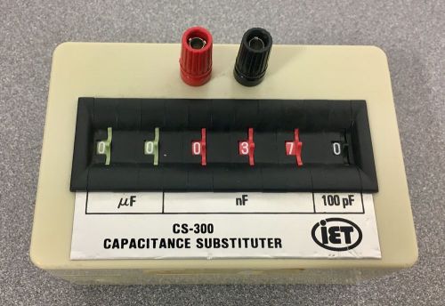 IET Labs Capacitance Substituter