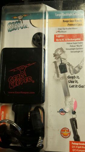 gear keeper large flashlight retractor