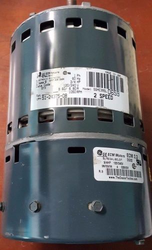 GE ECM PROGRAMMABLE MOTOR &amp; MODULE 5SME39SL0659 (0341)