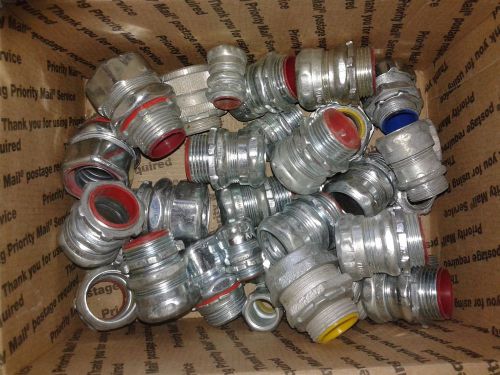 12 - thomas &amp;  betts 1&#034; emt compression connectors for sale