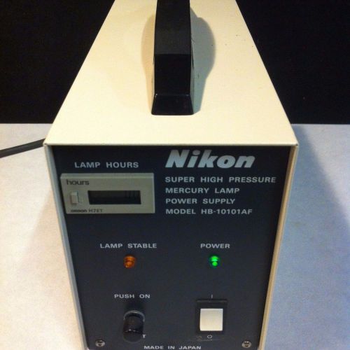 Nikon HB-10101AF Super High Pressure Mercury Lamp Power Supply HB10101AF