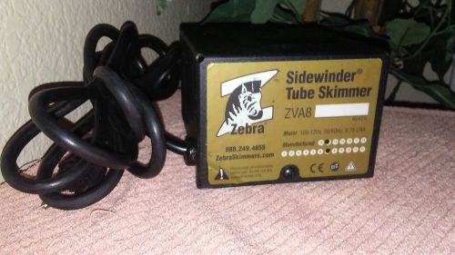 Zebra Sidewinder Tube Skimmer, Mod # ZVA8, 120V