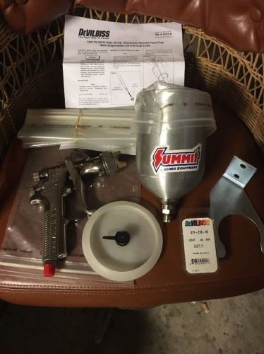 Devilbiss gti 600g gravity gun&amp;cup combo.        won&#039;t last!!!  $$$no reserve$$$ for sale