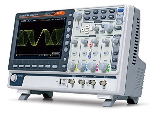GW Instek GDS-2104E Digital Storage Oscilloscope, 4-Channel, 1 GSa/s Real-Time